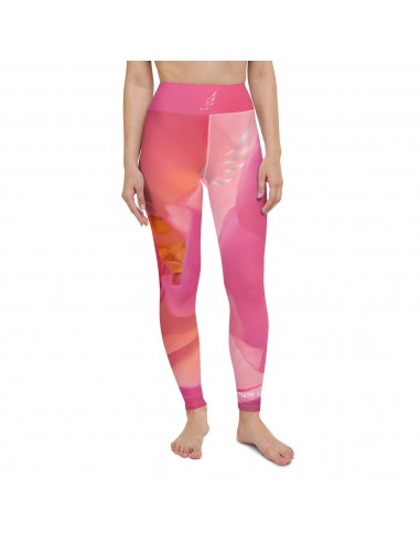 "Rose Blossom" Leggings brillant des détails fins