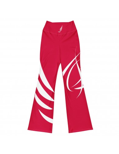 "Berry Red" Flare leggings 2 - 3 jours ouvrés.