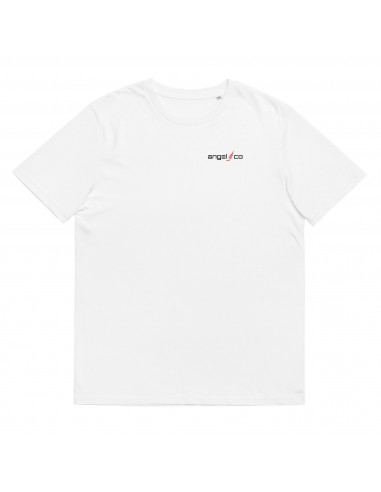 white "AngelCo" Unisex organic cotton t-shirt Découvrez la collection