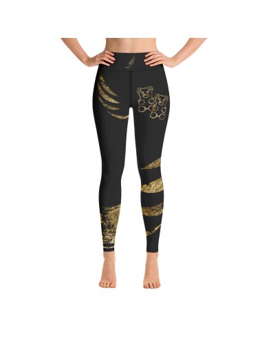 "Gummybear black-gold" SoftTouch Leggings de votre