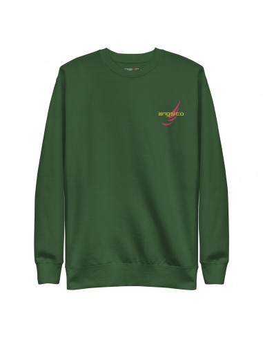 "Deep Green" Premium Cotton Sweatshirt Profitez des Offres !