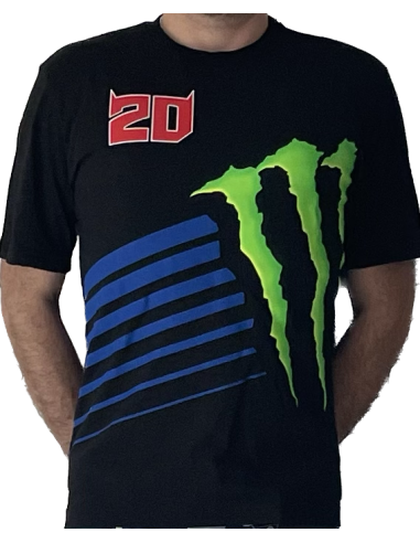 T-Shirt Fabio Quartararo Dual Monster Energy