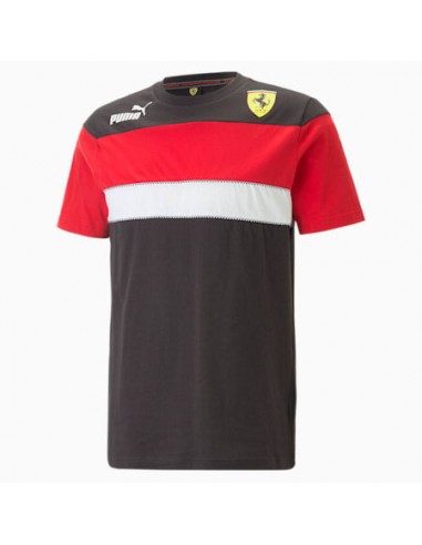 T-Shirt FERRARI Motorsport SDS Noir