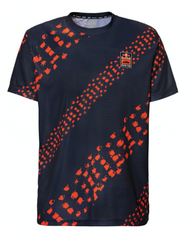 T-Shirt KTM Red Bull Grip Jersey Navy Orange