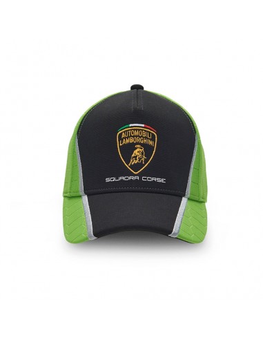 Casquette Lamborghini Squadra Corse verte/noire