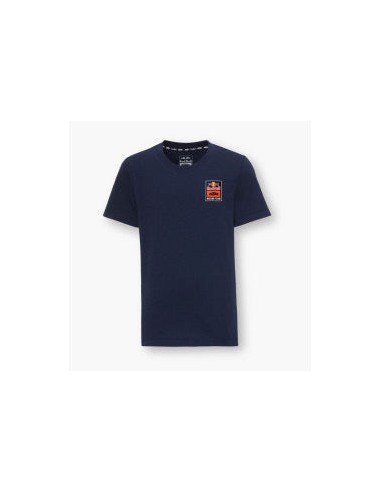 T-Shirt Enfant KTM Red Bull Racing Team Apex Navy-Orange