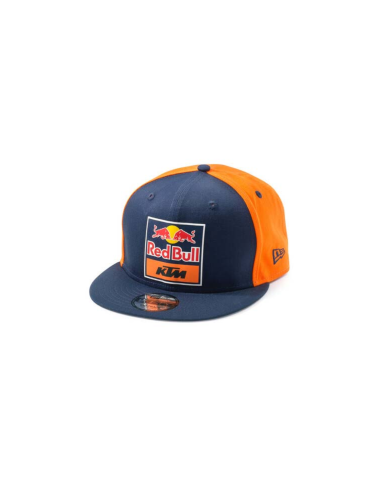 Casquette Plate KTM Red Bull Replica Team Navy-Orange