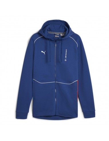 Sweat à Capuche avec Zip BMW Motorsport MT7 Bleu