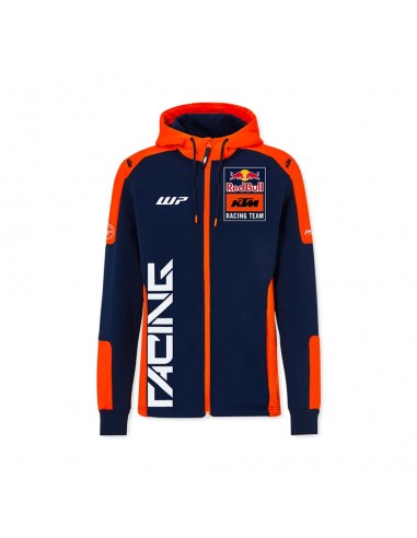 Sweat à Capuche Enfant Zip KTM Red Bull Racing Replica Navy-Orange