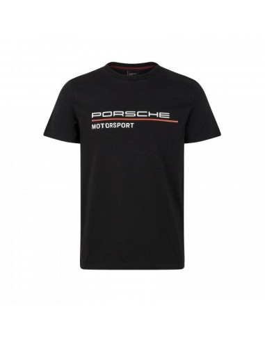 T-Shirt PORSCHE Motorsport Lifestyle Blanc ou Noir