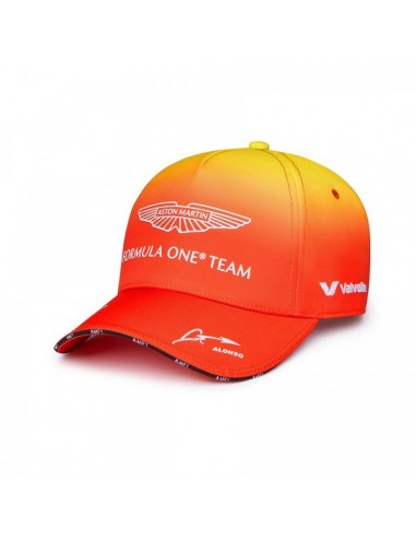 Casquette Aston Martin Alonso Barcelone Aramco Boss